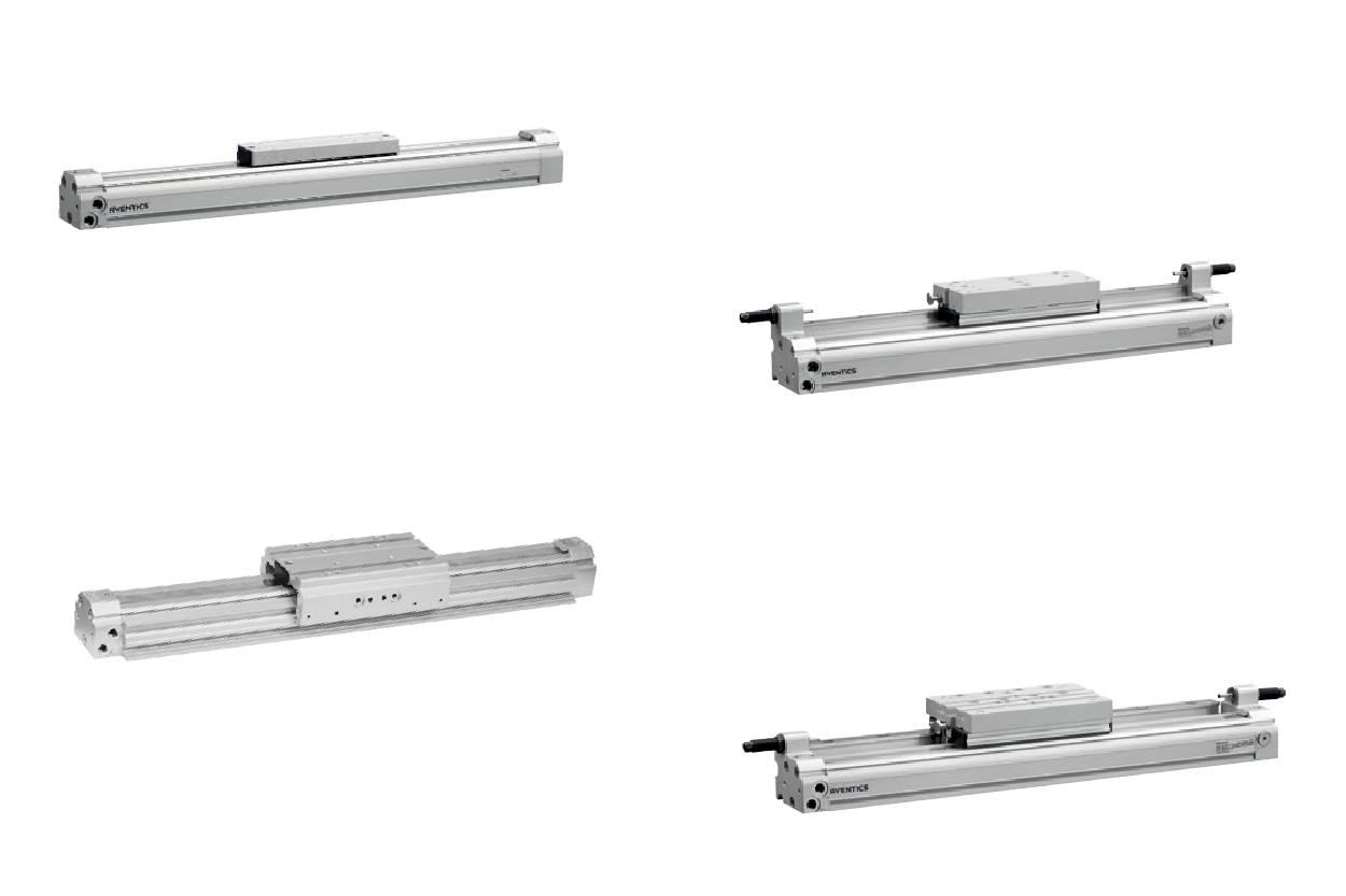 Rodless Cylinders & Guided Slide Units
